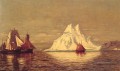 Barcos y paisaje marino de barcos Iceberg William Bradford
